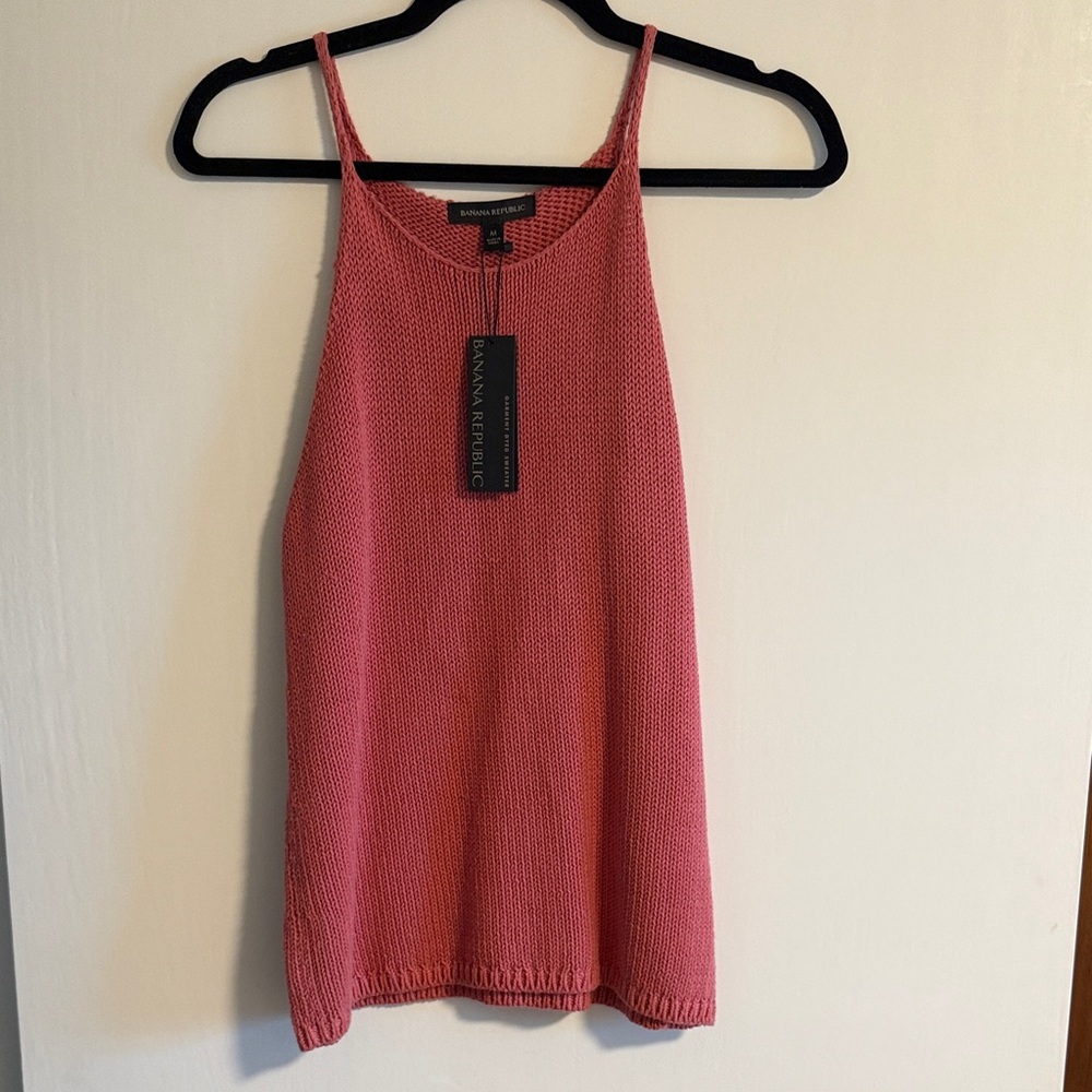 Banana Republic Pink Sleeveless Camisole Top